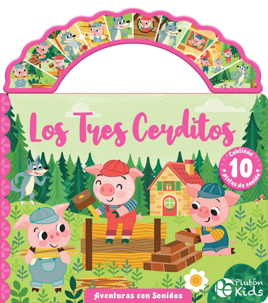 Aventuras con Sonidos: Los tres cerditos, de Autores, Varios | portada del libro