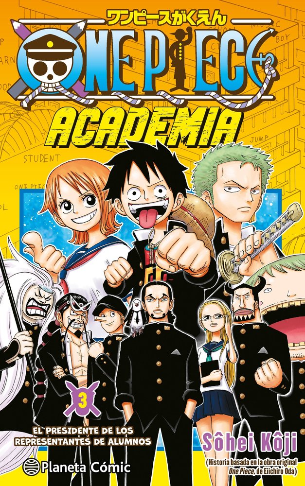 ONE PIECE ACADEMIA Nº 03, de ODA, EIICHIRO | portada del libro