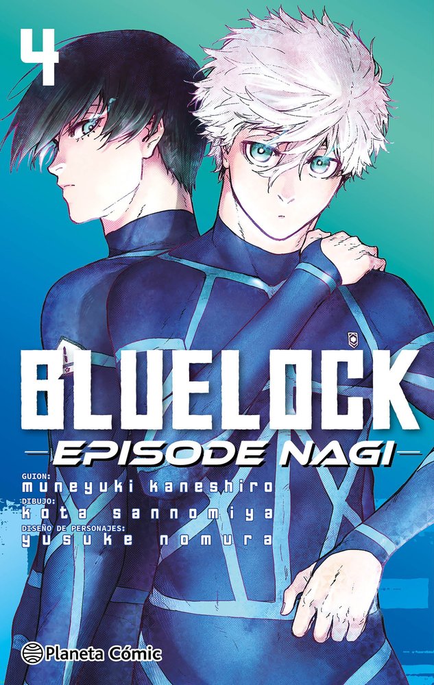 BLUE LOCK EPISODE NAGI 4, de MUNEYUKI KANESHIRO | portada del libro