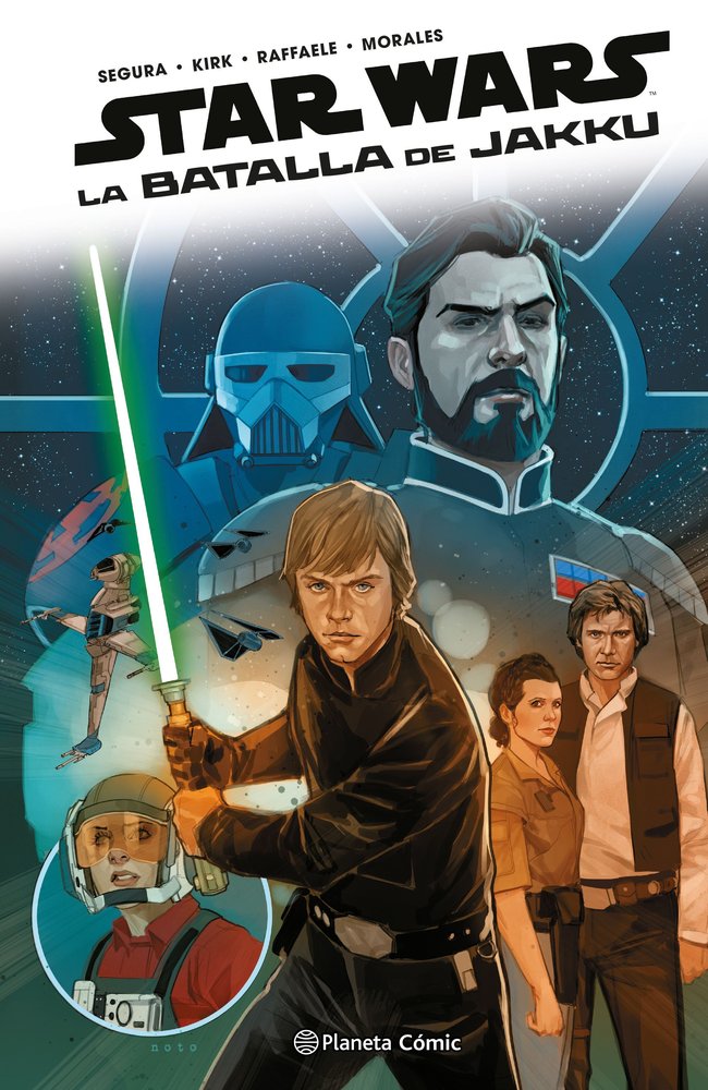 STAR WARS LA BATALLA DE JAKKU HC, de ALEX SEGURA | portada del libro