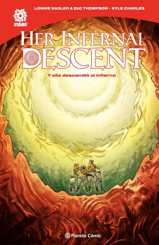 HER INFERNAL DESCENT, de NADLER, LONNIE | portada del libro