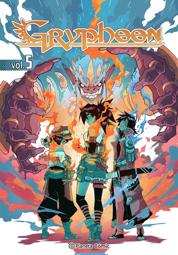 PLANETA MANGA GRYPHOON 5, de LUIS MONTES | portada del libro