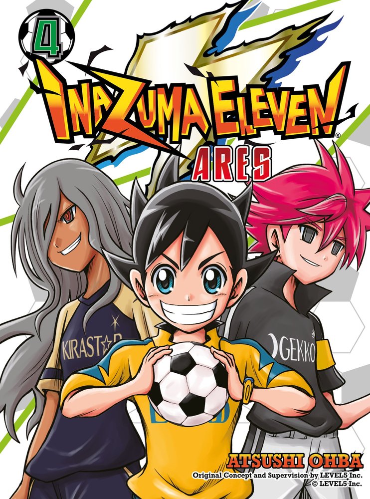 INAZUMA ELEVEN ARES 4, de ATSUSHI OHBA | portada del libro