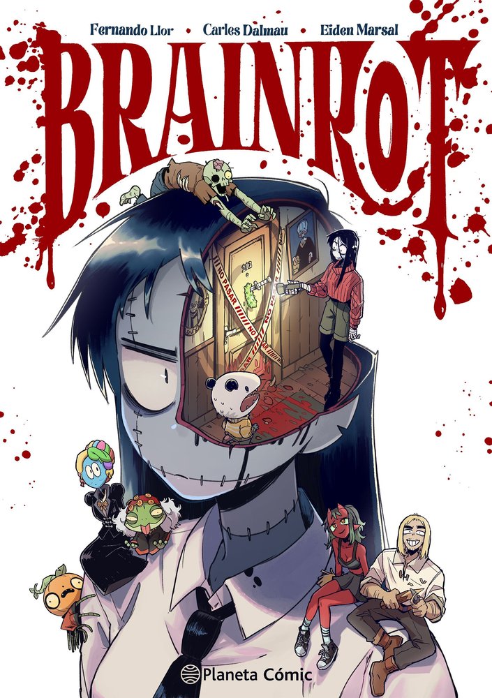 PLANETA MANGA BRAIN ROT EDICION ESPECIAL, de CARLES DALMAU#FERNANDO LLOR | portada del libro