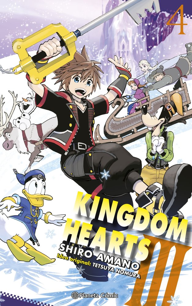 KINGDOM HEARTS III 4, de SHIRO AMANO | portada del libro