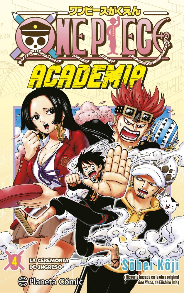 ONE PIECE ACADEMIA 4, de EIICHIRO ODA | portada del libro