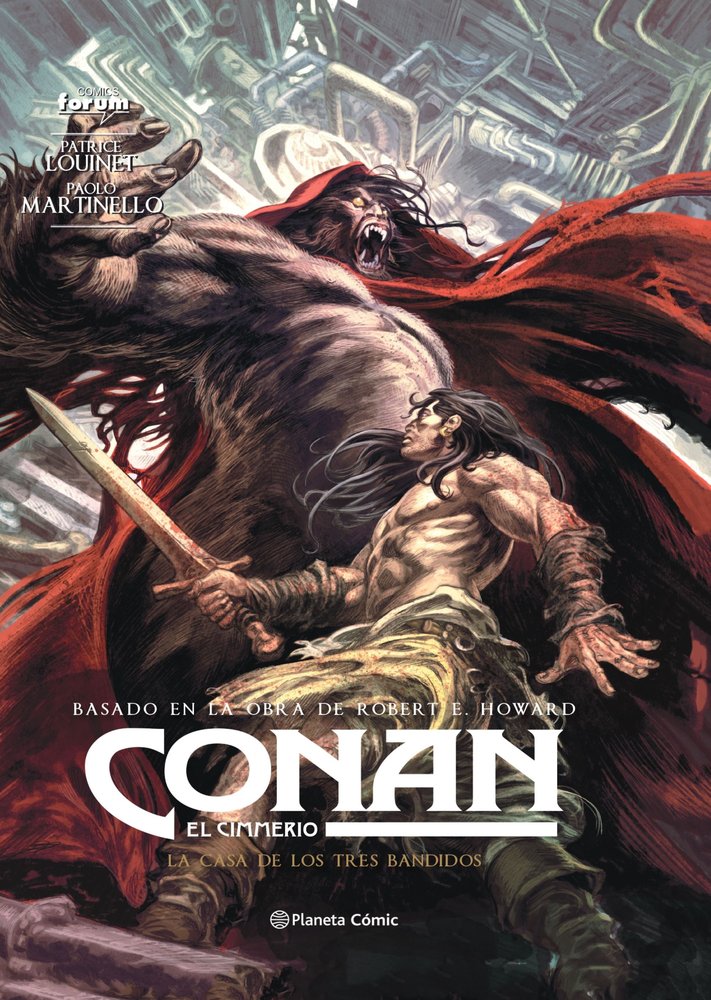CONAN EL CIMMERIO 10, de PATRICE LOUINET | portada del libro