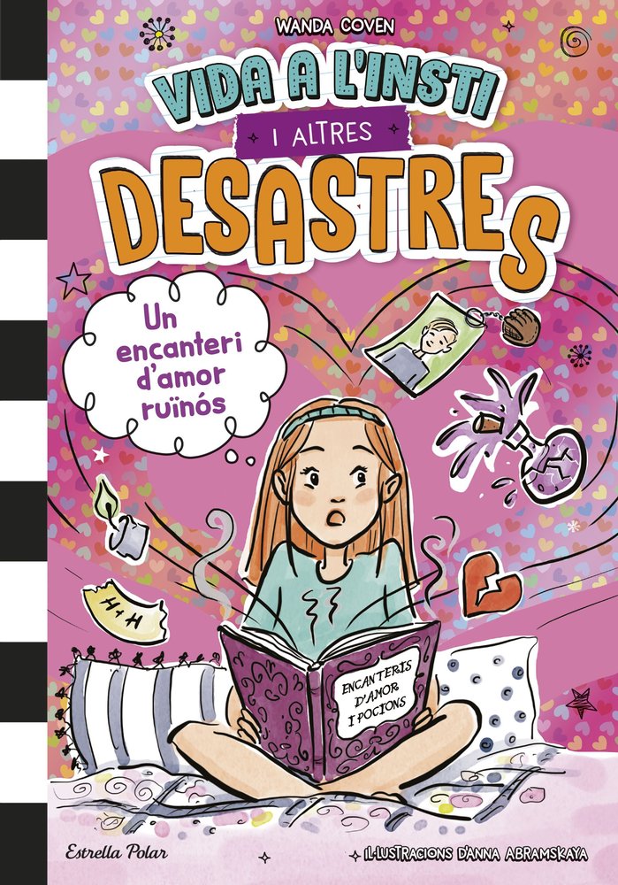 Vida a l'insti i altres desastres 2. Un encanteri, de WANDA COVEN | portada del libro