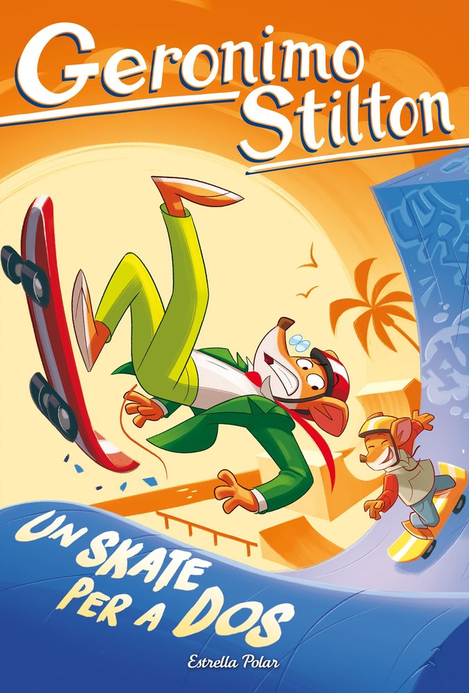 UN SKATE PER A DOS, de STILTON, GERONIMO | portada del libro