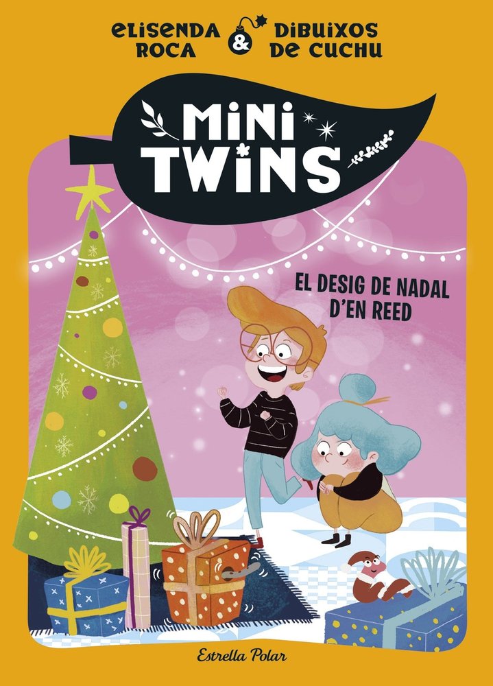MINITWINS 6. EL DESIG DE NADAL D'EN REED, de ROCA PALET, ELISENDA | portada del libro
