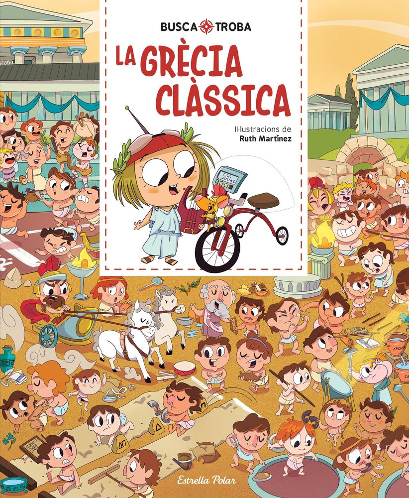 BUSCA I TROBA. LA GRÃ¿CIA CLÃASSICA, de MARTINEZ, RUTH | portada del libro