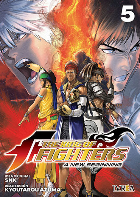 THE KING OF FIGHTERS: A NEW BEGINNING 05, de KYOTARO AZUMA | portada del libro