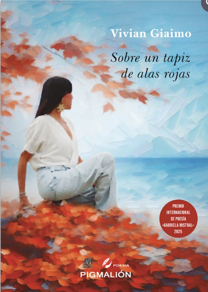 SOBRE UN TAPIZ DE ALAS ROJAS, de Giaimo, Vivian | portada del libro