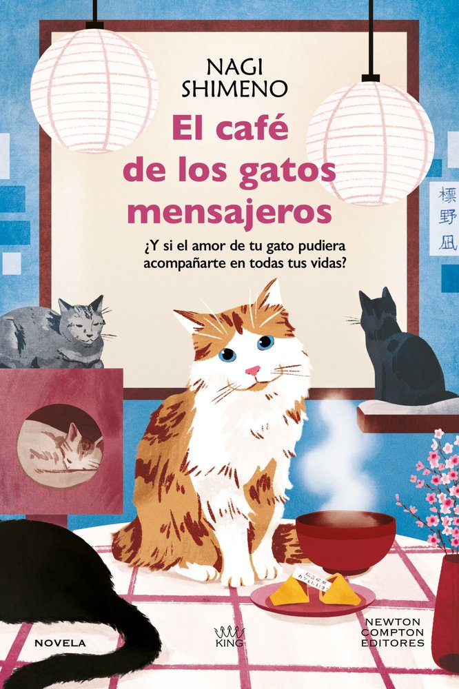 EL CAFE DE LOS GATOS MENSAJEROS, de SHIMENO, NAGI | portada del libro