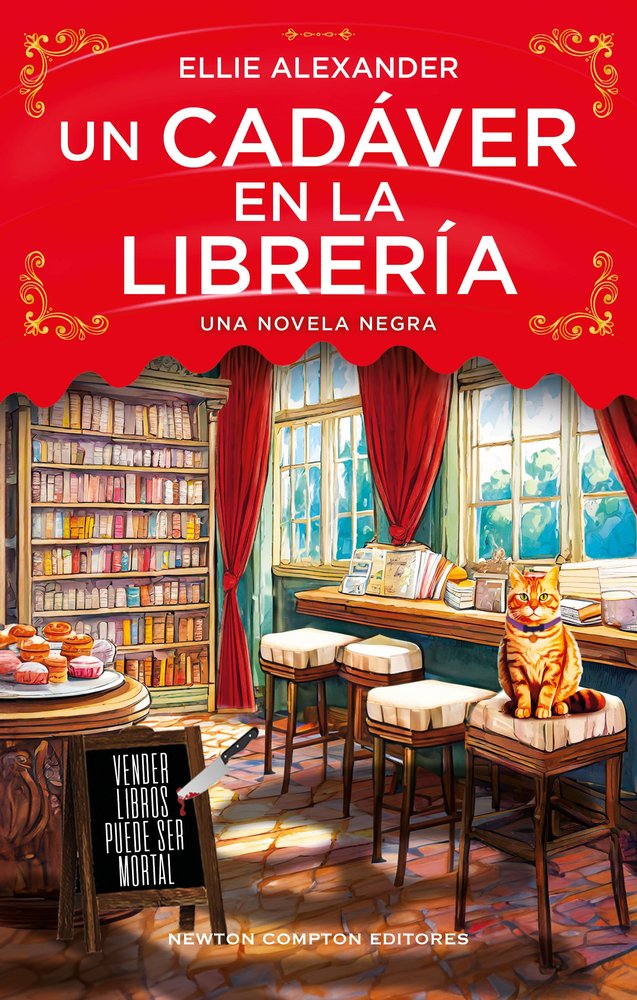 UN CADAVER EN LA LIBRERIA, de ALEXANDER | portada del libro