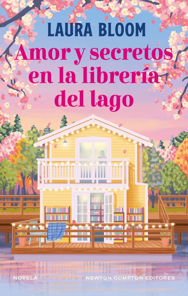 AMOR Y SECRETOS EN LA LIBRERIA DEL LAGO, de BLOOM | portada del libro