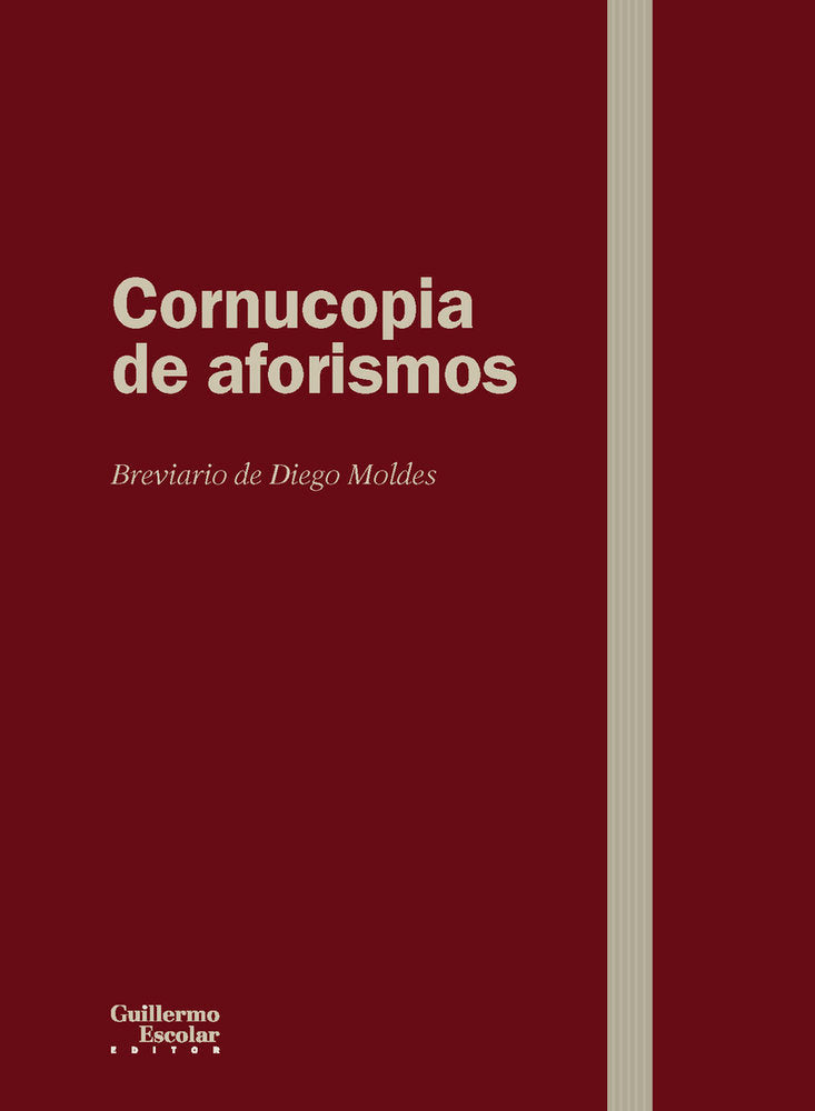 CORNUCOPIA DE AFORISMOS, de MOLDES, DIEGO | portada del libro
