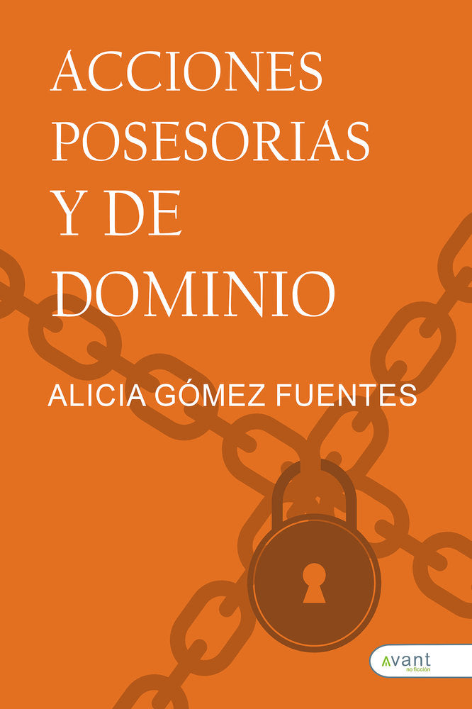ACCIONES POSESORIAS, de Gómez Fuentes, Alicia | portada del libro