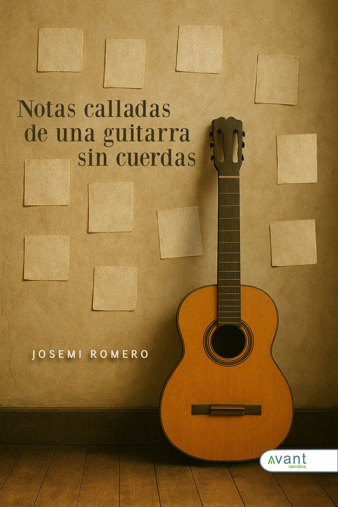 NOTAS CALLADAS DE UNA GUITARRA SIN CUERDAS, de Romero, Josemi | portada del libro