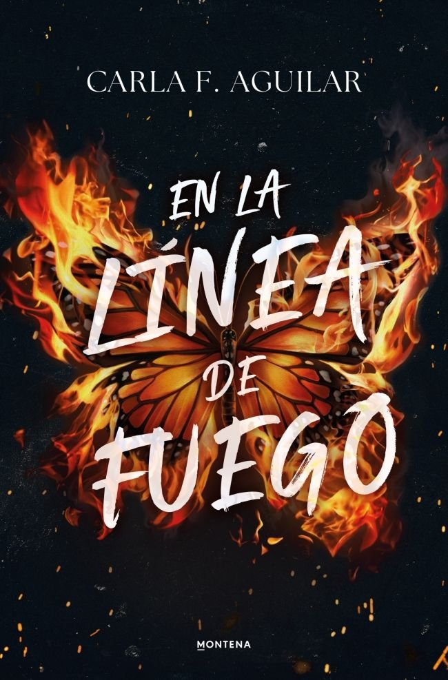 EN LA LINEA DE FUEGO, de CARLA AGUILAR | portada del libro
