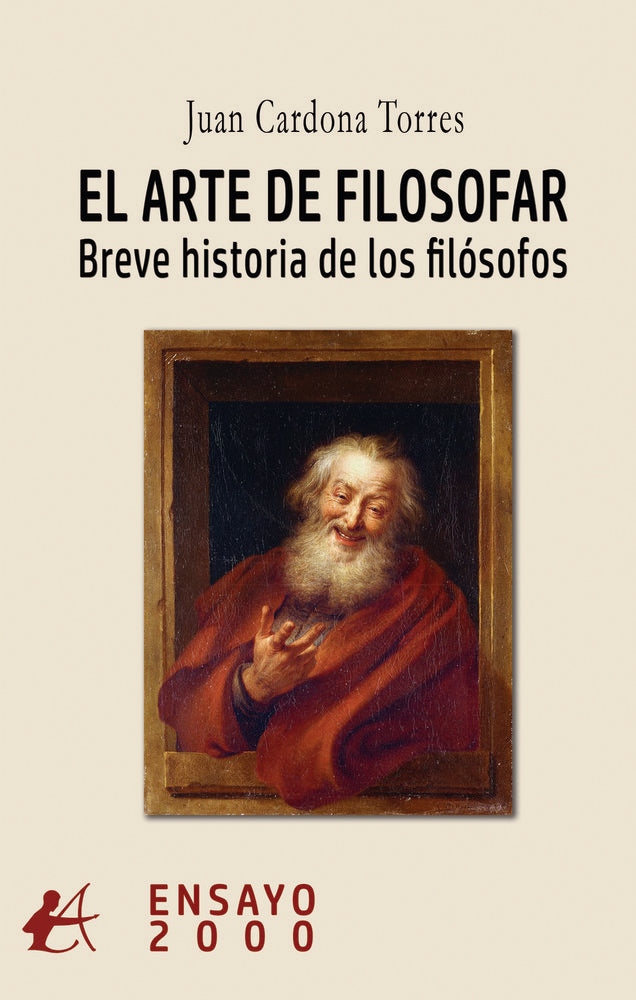 EL ARTE DE FILOSOFAR, de Cardona Torres, Juan | portada del libro