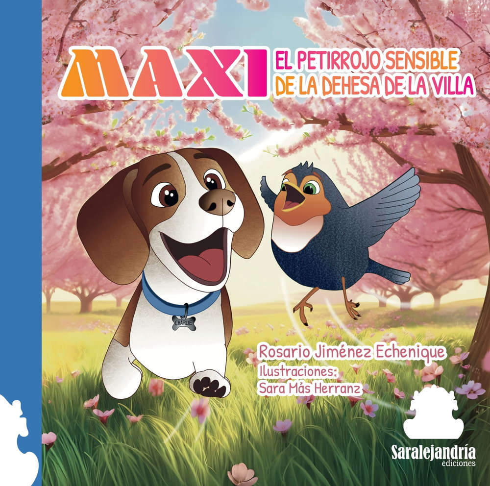MAXI. EL PETIRROJO SENSIBLE DE LA DEHESA DE LA VILLA, de JIMÉNEZ ECHENIQUE, ROSARIO | portada del libro