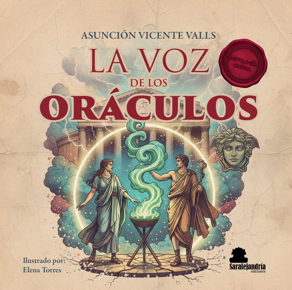 LA VOZ DE LOS ORÁCULOS, de VICENTE VALLS, ASUNCIÓN | portada del libro