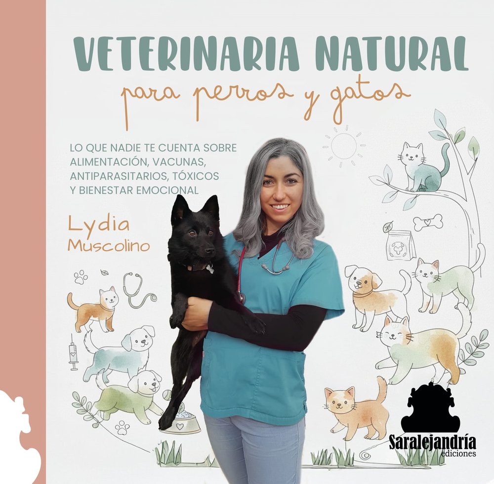 VETERINARIA NATURAL para perros y gatos, de MUSCOLINO, LYDIA | portada del libro