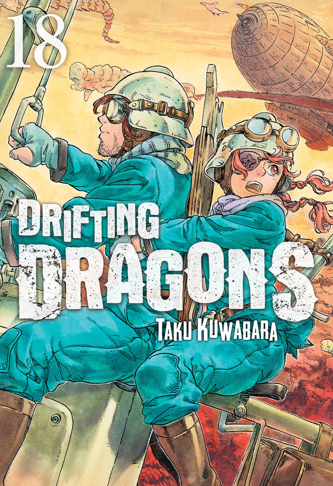 DRIFTING DRAGONS 18, de Kuwabara, Taku | portada del libro