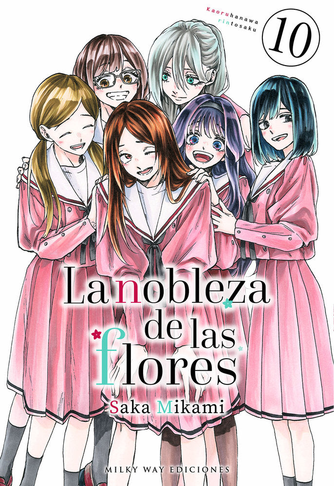 LA NOBLEZA DE LAS FLORES 10, de Mikami | portada del libro