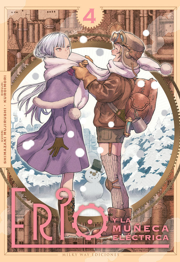 ERIO Y LA MUÑECA ELÉCTRICA 4, de ., Kuroimori | portada del libro