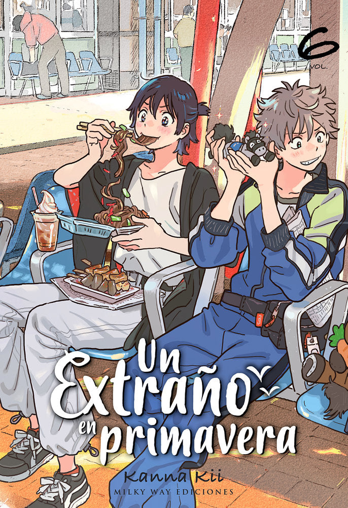 UN EXTRAÑO EN PRIMAVERA 6, de Kii, Kanna | portada del libro