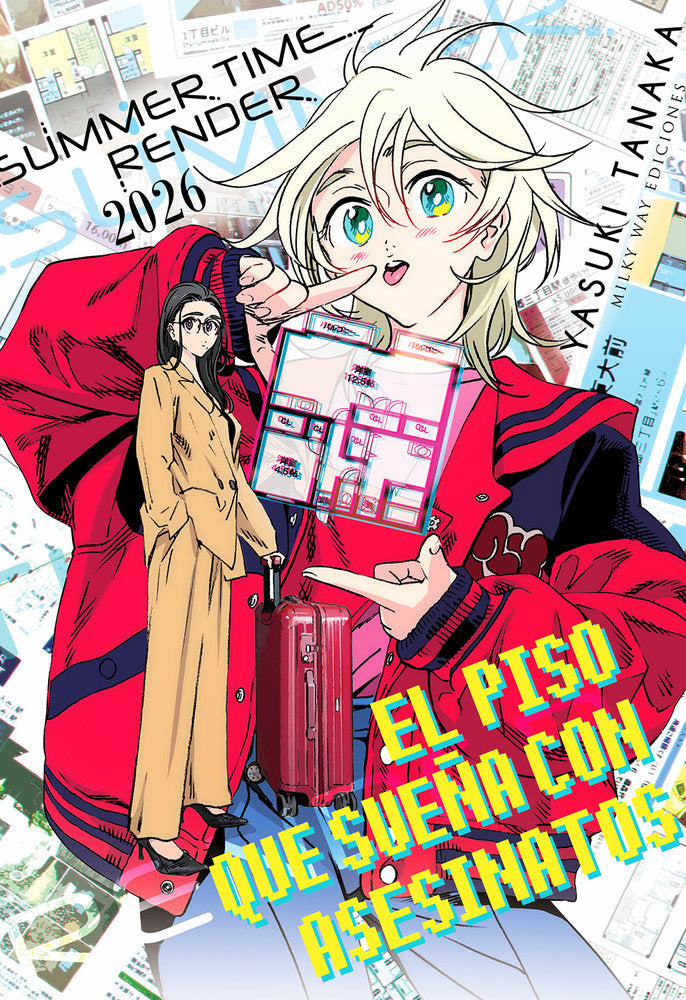 SUMMER TIME RENDER 2026: EL PISO QUE SUEÑA CON ASESINATOS, de Tanaka, Yasuki | portada del libro