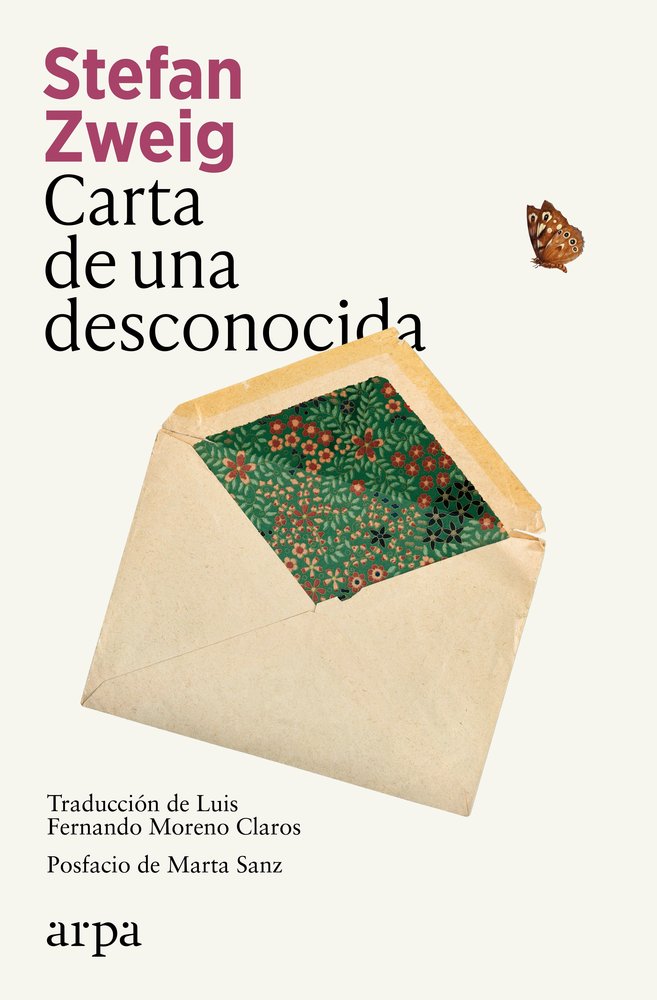 CARTA DE UNA DESCONOCIDA, de ZWEIG, STEFAN | portada del libro