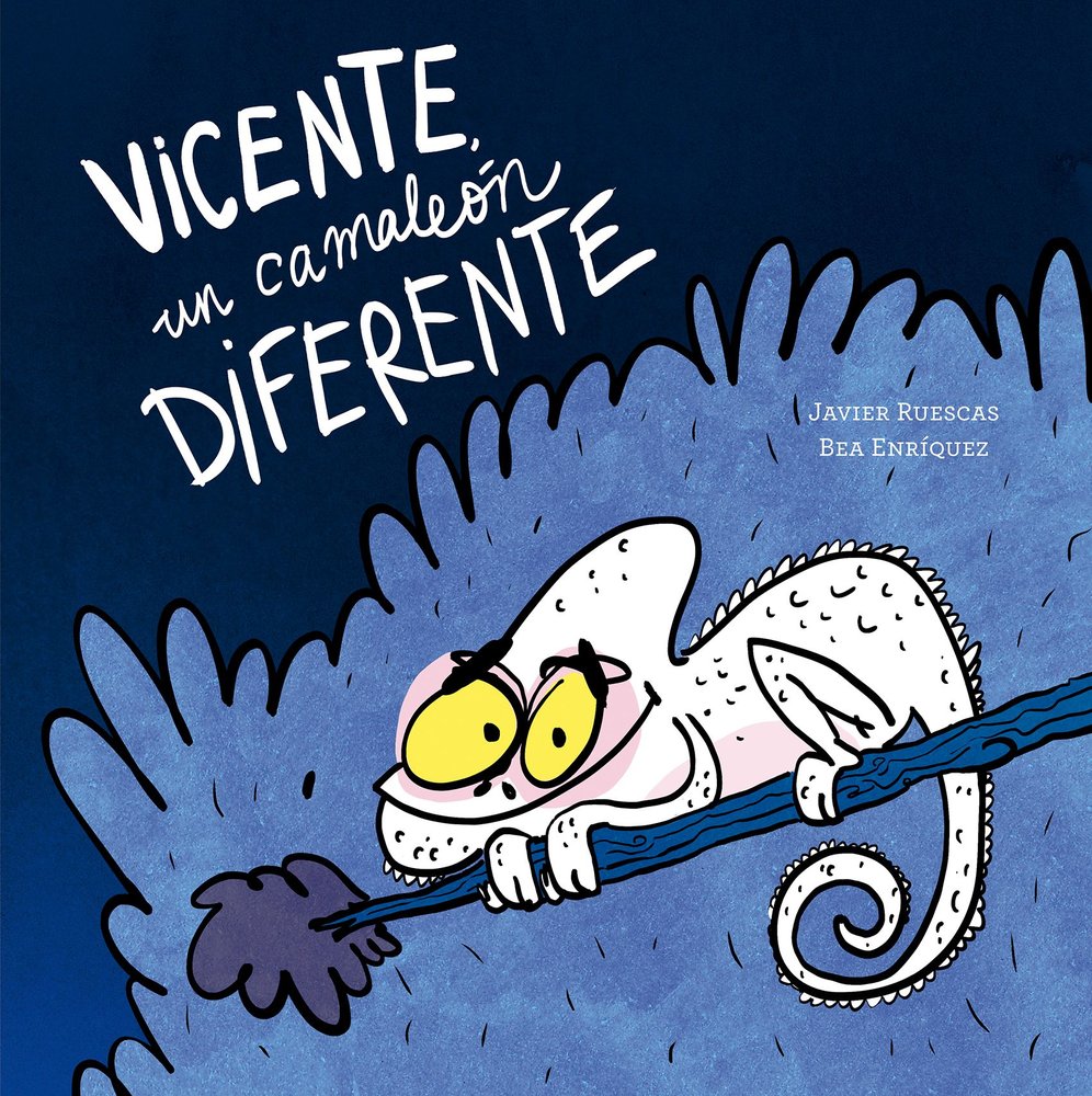 VICENTE, UN CAMALEON DIFERENTE, de RUESCAS, JAVIER | portada del libro