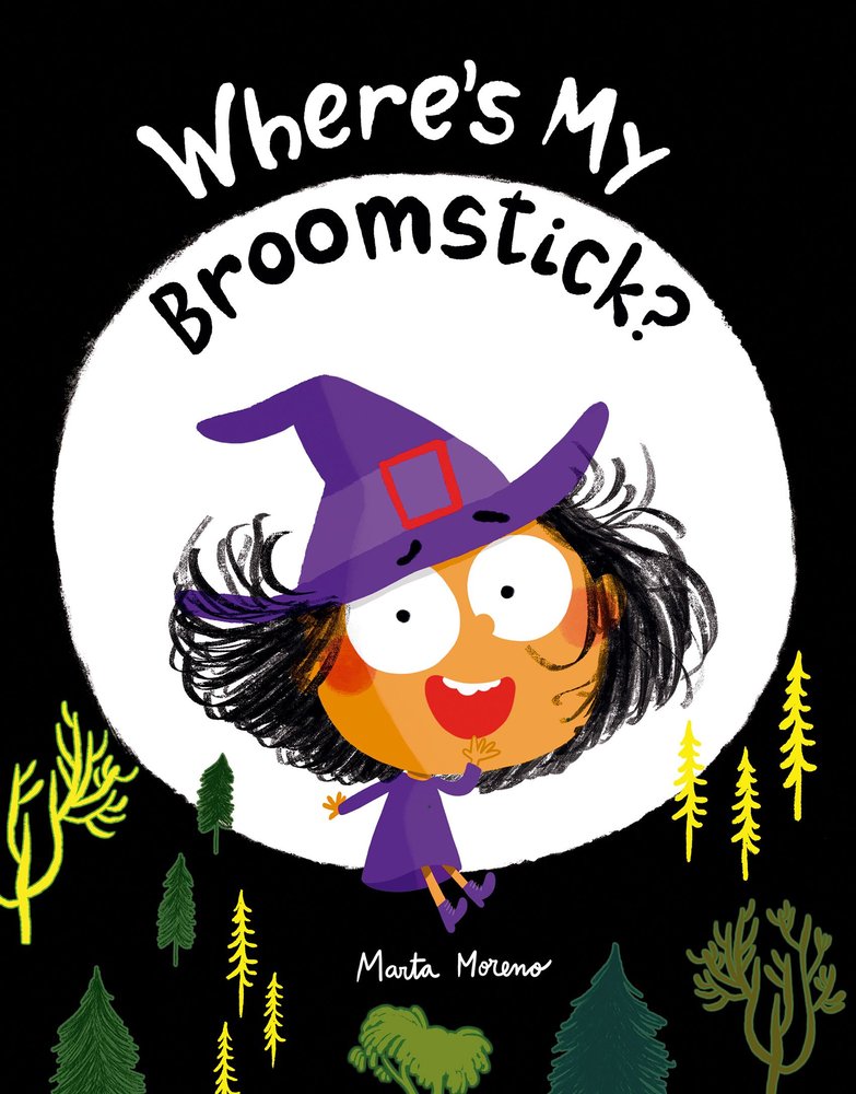 WHERE'S MY BROOMSTICK?, de MORENO, MARTA | portada del libro