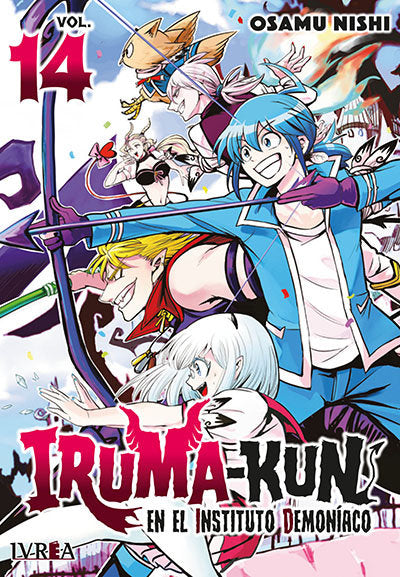 IRUMA-KUN EN EL INSTITUTO DEMONIACO 14, de OSAMU NISHI | portada del libro
