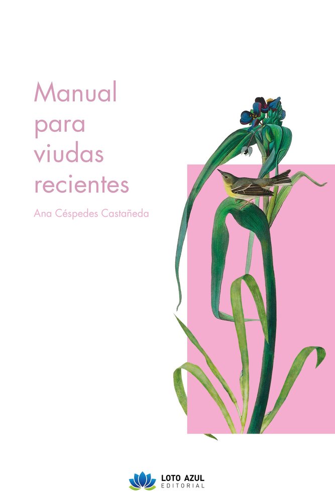 Manual para viudas recientes, de Céspedes Castañeda, Ana | portada del libro