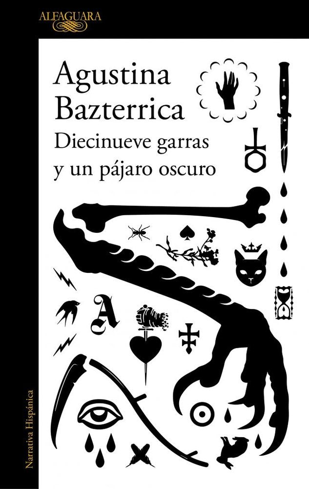DIECINUEVE GARRAS Y UN PAJARO OSCURO, de AGUSTINA BAZTERRICA | portada del libro