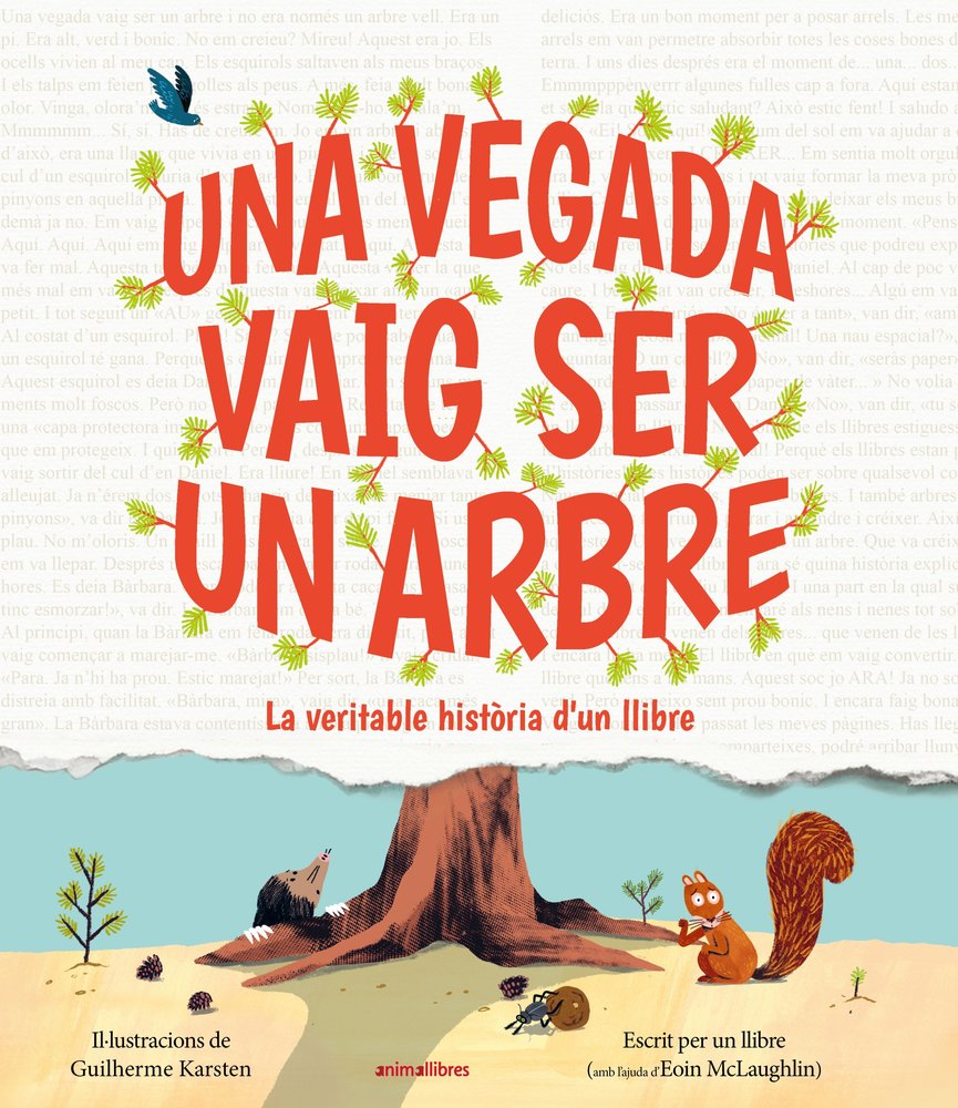 UNA VEGADA VAIG SER UN ARBRE, de , EOIN MCLAUGHLIN | portada del libro