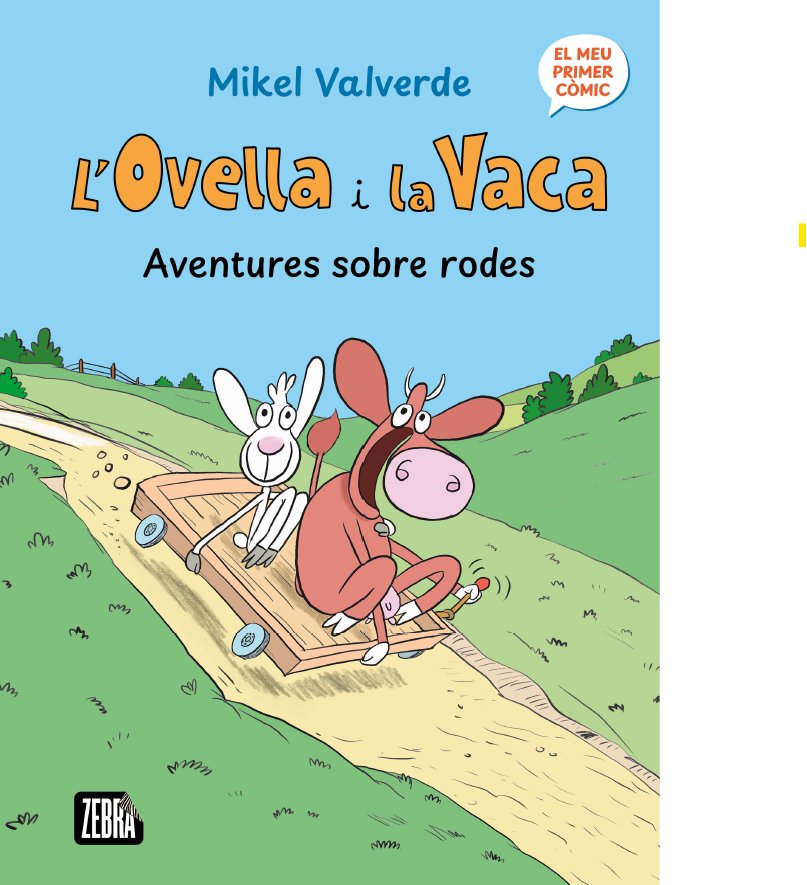 L'OVELLA I LA VACA. AVENTURES SOBRE RODES, de MIKEL VALVERDE, MIKEL VALVERDE | portada del libro