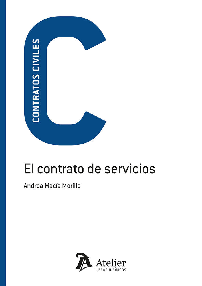 EL CONTRATO DE SERVICIOS, de MACIA MORILLO | portada del libro