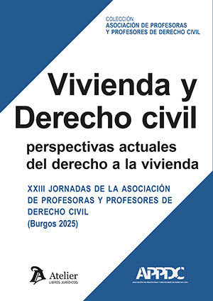 VIVIENDA Y DERECHO CIVIL PERSPECTIVAS ACTUALES DEL DERECHO | portada del libro