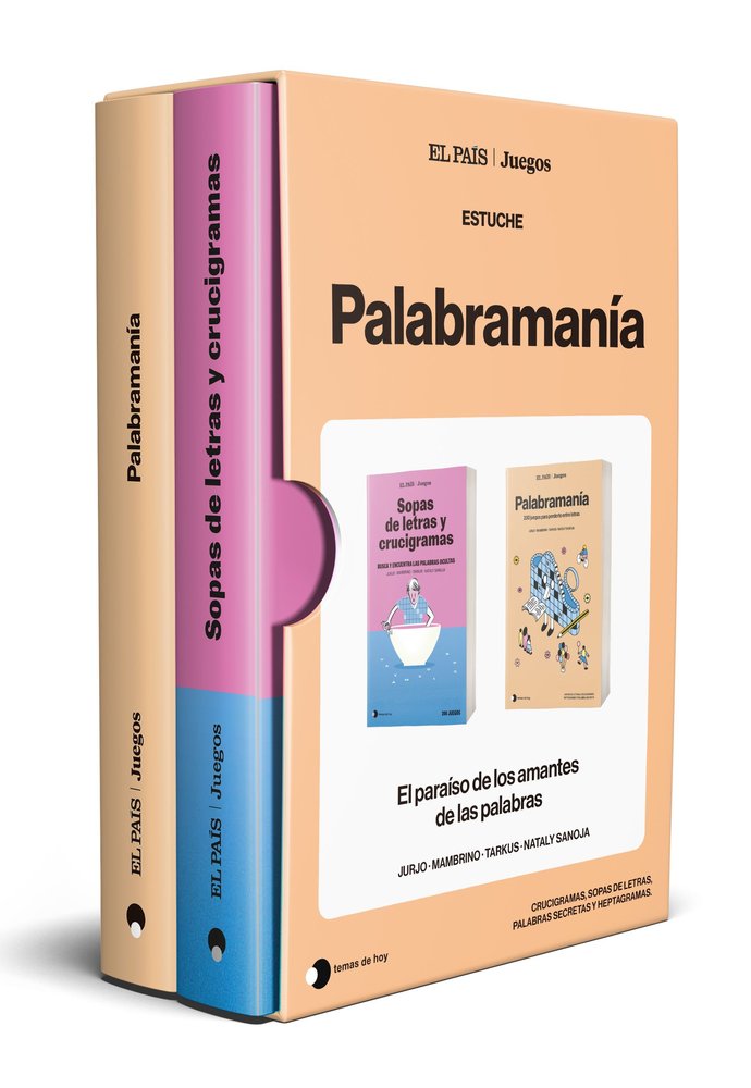 ESTUCHE PALABRAMANIA (EL PAIS JUEGOS), de EL PAIS JUEGOS, NATALY SANOJA, MAMBRINO, TARKUS | portada del libro