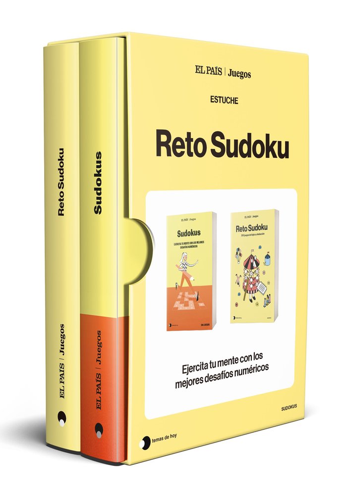 ESTUCHE EL RETO SUDOKU (EL PAIS JUEGOS), de EL PAIS JUEGOS | portada del libro