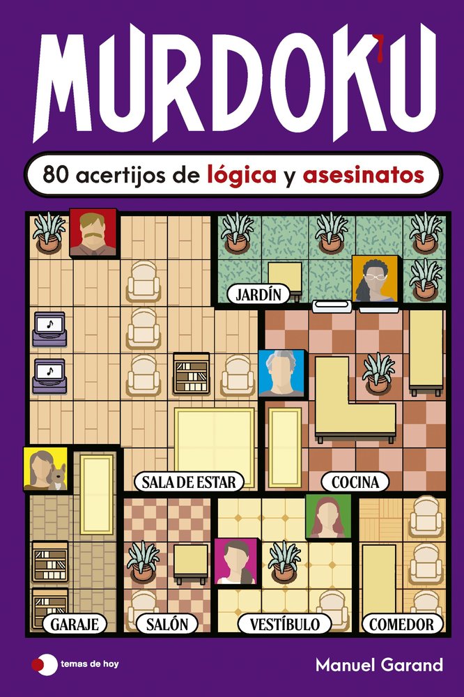 MURDOKU: 80 ACERTIJOS DE LOGICA Y ASESINATOS, de GARAND, MANUEL | portada del libro