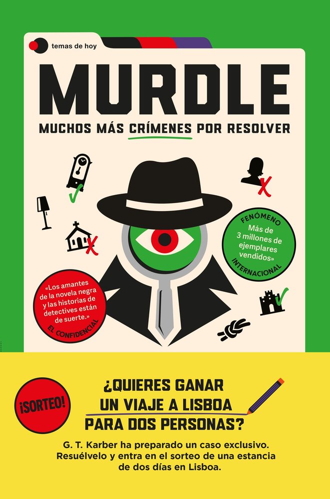 MURDLE MUCHOS MAS CRIMENES POR RESOLVER, de G T KARBER | portada del libro