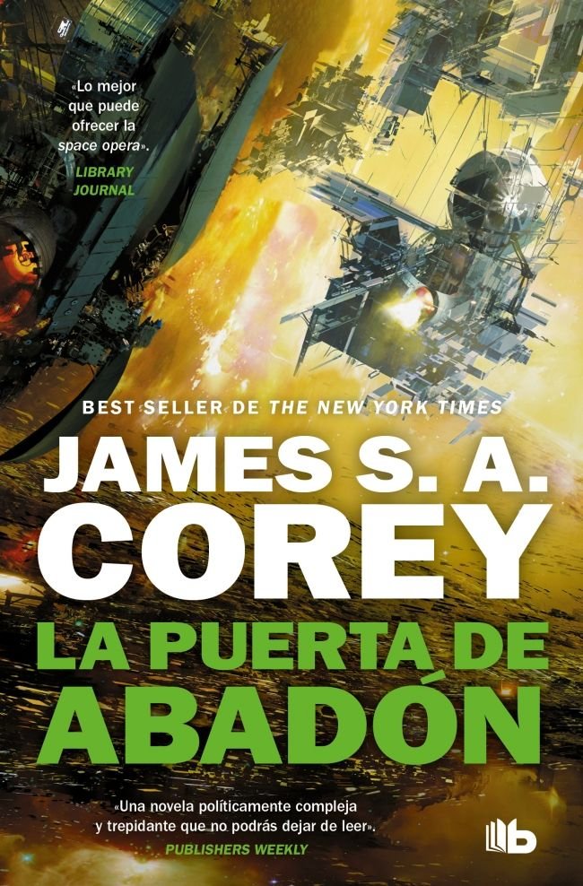 LA PUERTA DE ABADON THE EXPANSE 3, de JAMES S A COREY | portada del libro