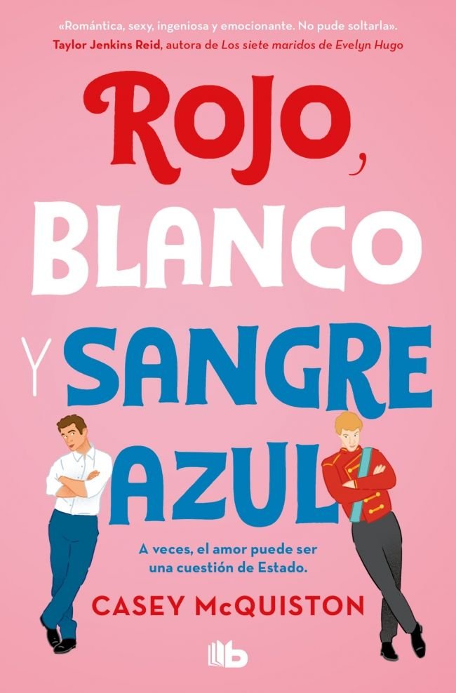ROJO BLANCO Y SANGRE AZUL, de CASEY MCQUISTON | portada del libro