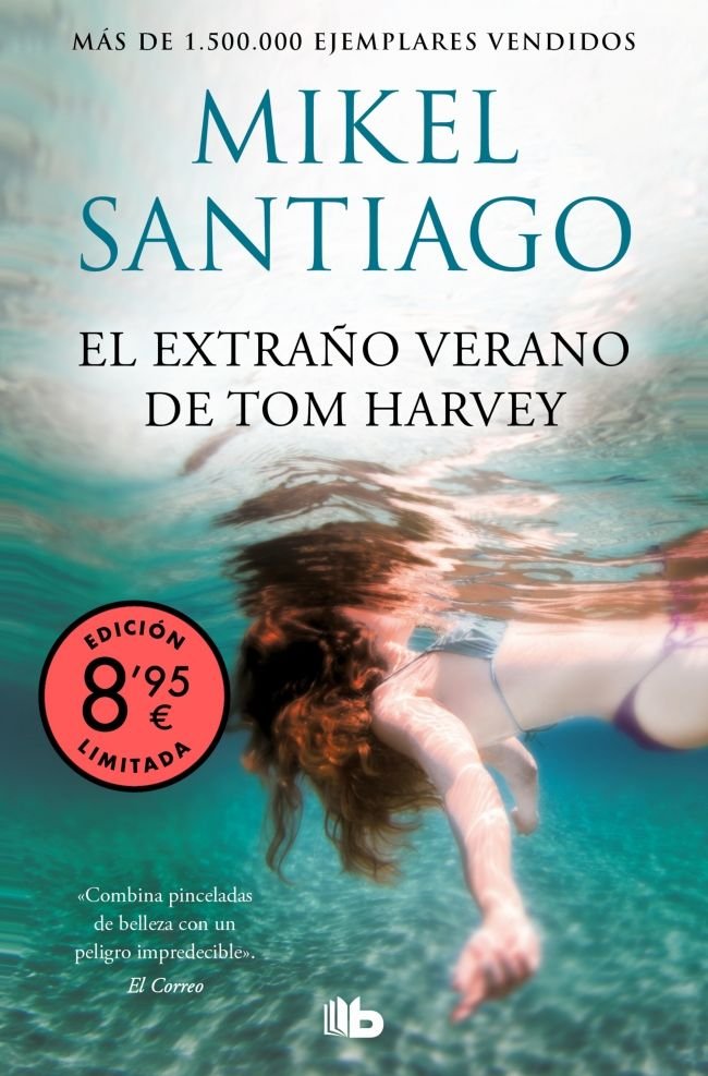EL EXTRAÑO VERANO DE TOM HARVEY EDICION LIMITADA VERANO, de MIKEL SANTIAGO | portada del libro